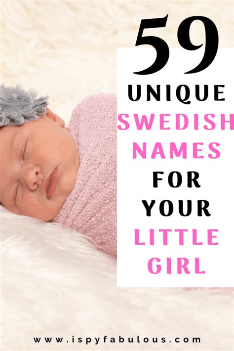 59 Unique Swedish Girl Names Everyone Will Love! - I Spy Fabulous