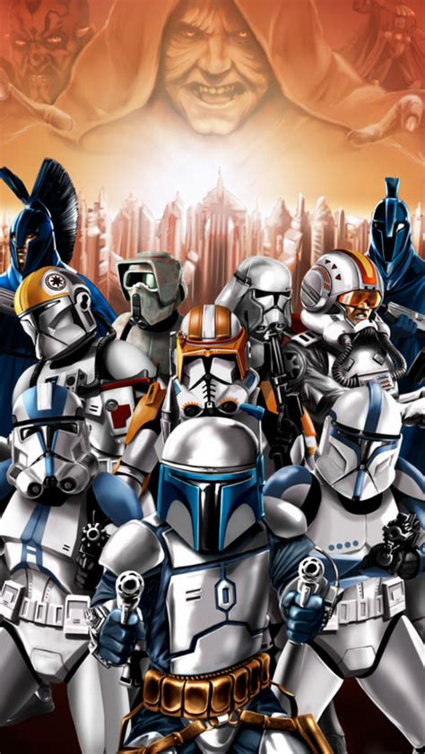 Clone Trooper Wallpaper - Star Wars Clone Wars Wallpaper Phone - 1080x1920 Wallpaper - teahub.io