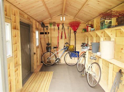 Easy shed base : Guides 8x12 shed inside