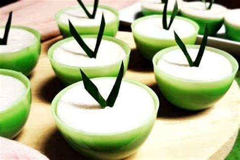 Resep Kue Talam Hijau Daun Pandan — Rinaresep.com