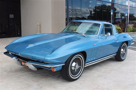 Nassau Blue 1965 Chevrolet Corvette