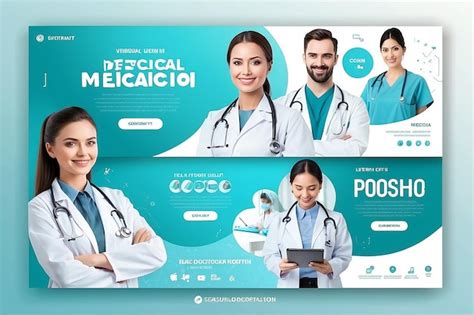 Premium Photo | Medical Social Media Post Template Healthcare Social Media Banner Template ...