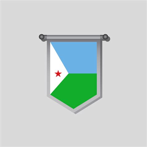 Illustration of Djibouti flag Template 13350151 Vector Art at Vecteezy