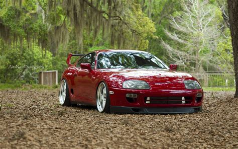 Red coupe, Toyota, Supra, Mk4, JDM HD wallpaper | Wallpaper Flare