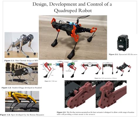 Design, Development and Control of a Quadruped Robot - Research Papers - ROBOTIS