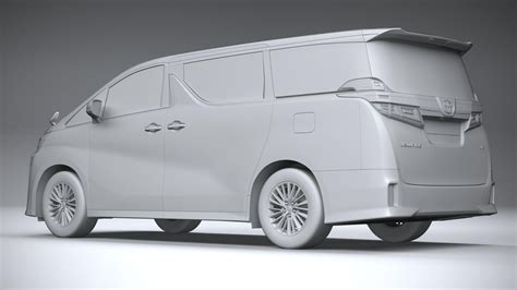 Toyota Vellfire 2023 - 3D Model by SQUIR