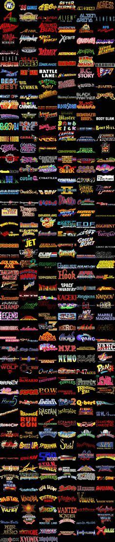 Video game titles that were usually found on arcade cabinets or cartridges in the 90's and ...