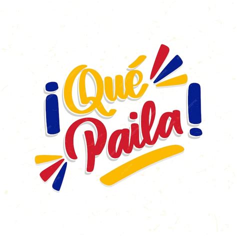 Free Vector | Hand drawn colombian phrases lettering