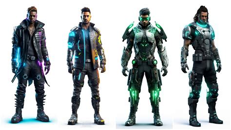 ArtStation - +300 Male Cyberpunk + Armored Concept (4k) | Artworks