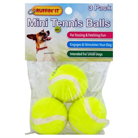 Ruffin' It Mini Tennis Balls - Shop Balls & fetch toys at H-E-B