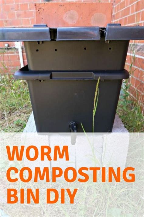 How to Build a DIY Worm Composting Bin for Beginners | Worm composting bin, Worm composting ...