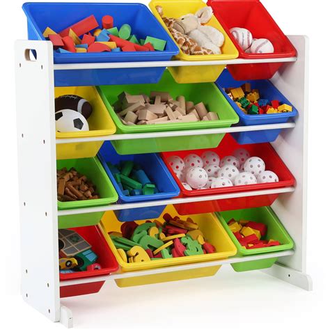 Tot Tutors Summit Kids Toy Storage Organizer with 12 Bins - Walmart.com