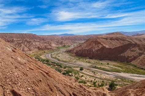 Atacama Desert Oasis Landscape Stock Photo - Image of beauty, driest: 83052342