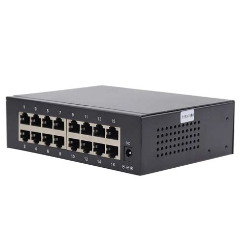 High Quality Metal Case Gigabit Ethernet Switch 1000mbps Rj45 16 Port Office Internet With ...