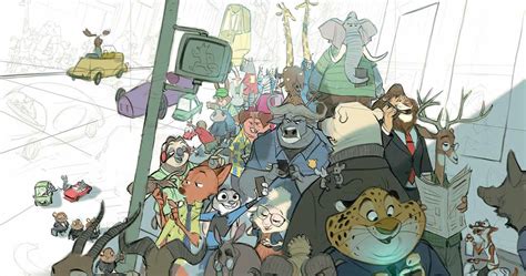 Zootopia: illustrating humanity through animals | ACMI: Your museum of screen culture