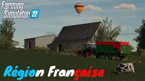 Region Francaise v1.1 FS22 Mod | Farming Simulator 22 Mod