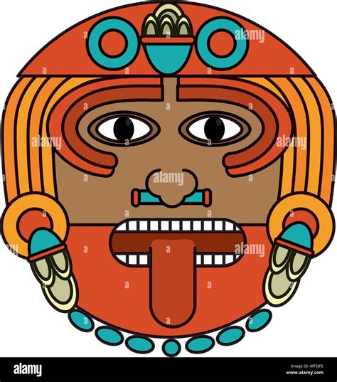 Aztec sun god hi-res stock photography and images - Alamy