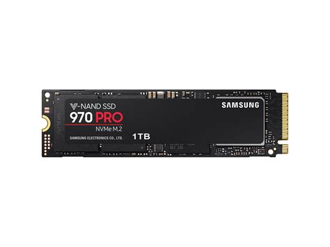 SSD 970 PRO NVMe M.2 1TB Memory & Storage - MZ-V7P1T0BW | Samsung US