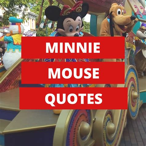 The Top 39 Minnie Mouse Quotes of All Time - That Disney Fam