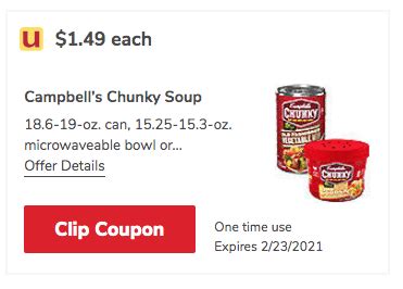 Campbell's Soup Coupons - Pay as low as $.60 a Can at Safeway - Super Safeway