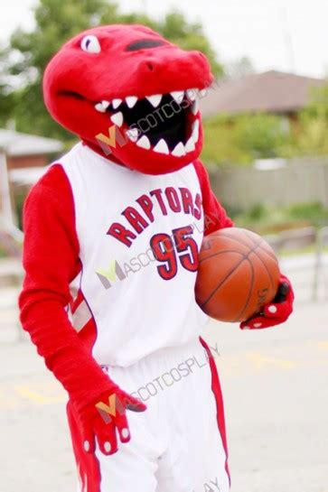 Toronto Raptors Mascot Red Raptors Costume Of Basketball Mascot Costume