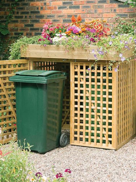 Attractive Outdoor Garbage Can Storage | QualityBath.com Discover