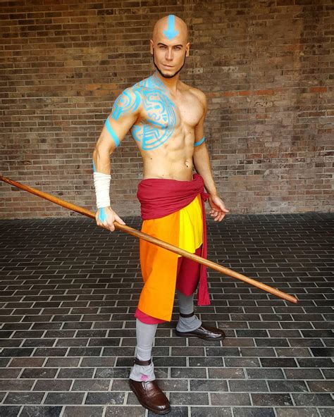 Adult Aang - Avatar The Last Airbender Cosplay by Elffi on DeviantArt