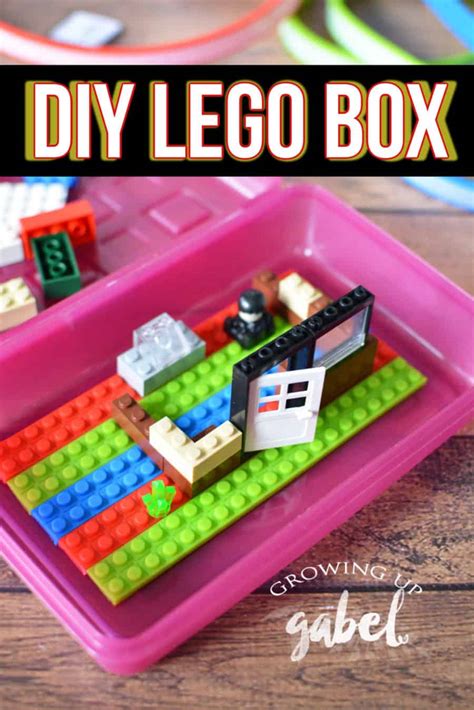 DIY LEGO box