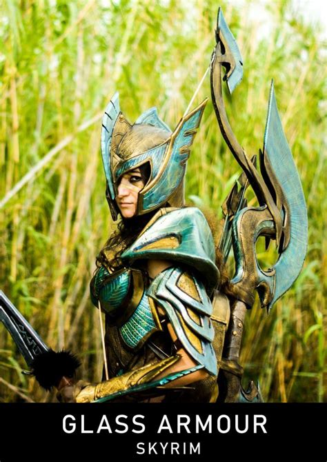 Glass Armour – Skyrim – Arborealkey Costumes & Props