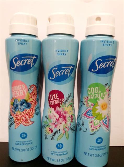 SECRET DEODORANT SPRAY | Lazada PH