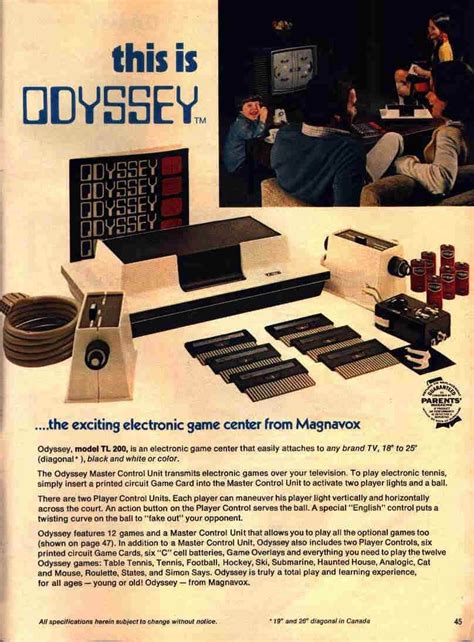 Magnavox Odyssey | Video Game Console Library | Magnavox odyssey ...