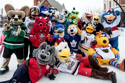 If you thought NHL teams have bizarre mascots, they got nothing on the ...