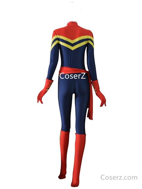 Custom-made Ms Marvel Costume, Ms Marvel Cosplay Costume Halloween Cos – Coserz