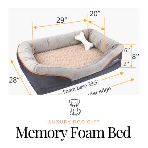 MUST READ: Memory Foam Dog Bed Review - Luxury Dog Gift