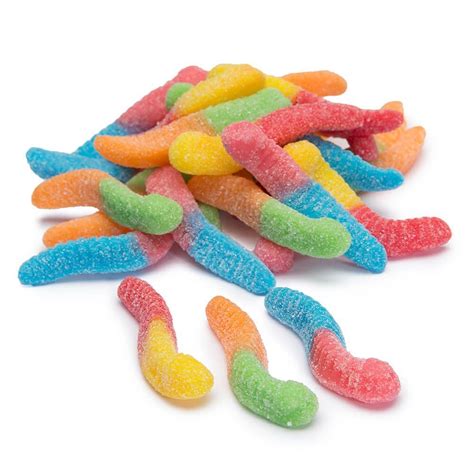 Trolli Sour Brite Crawlers Gummy Worms: 5LB Bag in 2022 | Sour worms, Sour gummy worms, Gummy worms