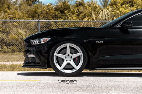 Black Mustang GT | Velgen Wheels Classic5 MS | 2015+ S550 Mustang Forum ...