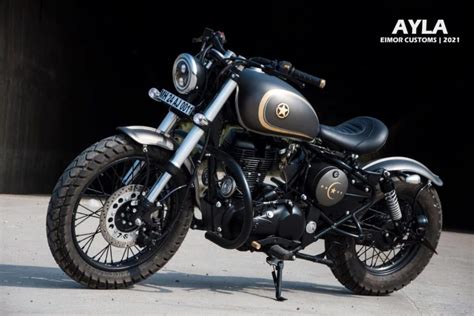 This Royal Enfield Classic 350 Modified Into a Bobber Demands a Second ...