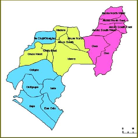 Map of Ekiti State. | Download Scientific Diagram