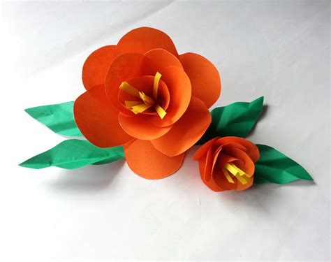 Diy Easy Paper Flower · How To Make A Flowers & Rosettes · Papercraft on Cut Out + Keep