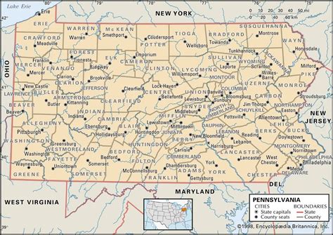 Map By County Pa: An Overview - Map of Counties in Arkansas