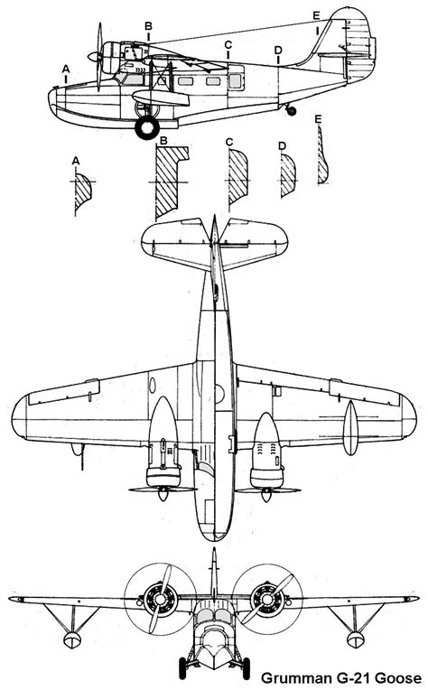 Grumman G-21 Goose, pictures, technical data, history - Barrie Aircraft Museum