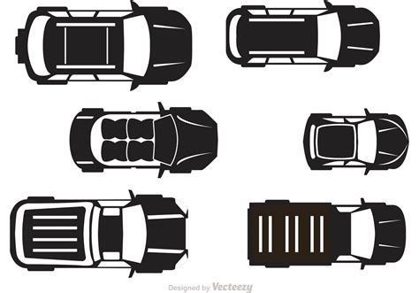 Car Top View Vector Art, Icons, and Graphics for Free Download