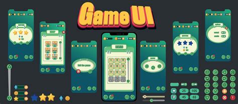 Game UI kit - Vector 10096644 Vector Art at Vecteezy