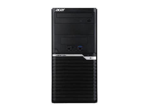 Acer Veriton M4660G VM4660G-I3810H1 Desktop Computer - Intel Core i3 (8th Gen) i3-8100 3.60 GHz ...