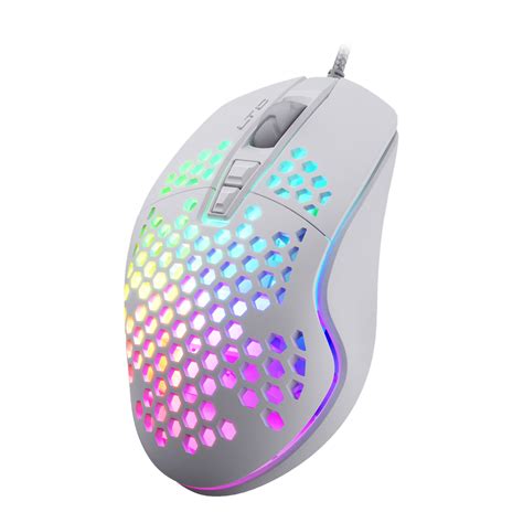 LTC RGB Gaming Mouse | Lightweight Honeycomb Shell | 6400DPI | 6 Programmable Buttons – Redragonshop