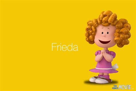 Download Frieda from the Peanuts Movie Smiling Energetically Wallpaper | Wallpapers.com