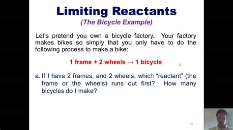 Chapter 3 - Stoichiometry, Formulas and Equations: Part 7 of 8 - YouTube