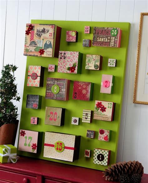 DIY Advent Calendar That Makes a Statement - Mod Podge Rocks