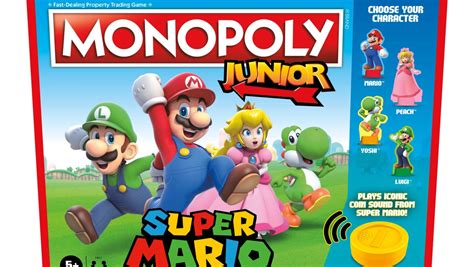 MONOPOLY JUNIOR: SUPER MARIO EDITION Will Let You Buy The Mushroom ...