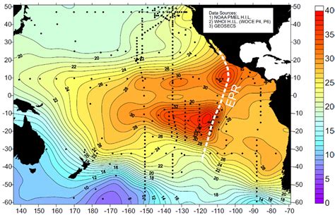 Evolution of the south Pacific helium plume over the past three decades ...